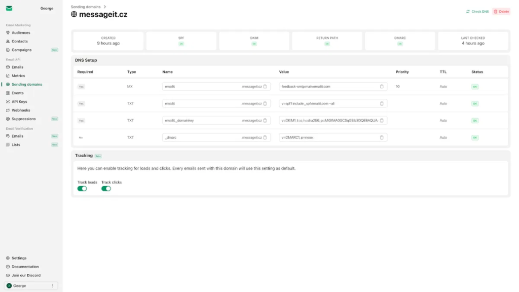 Add your own domains